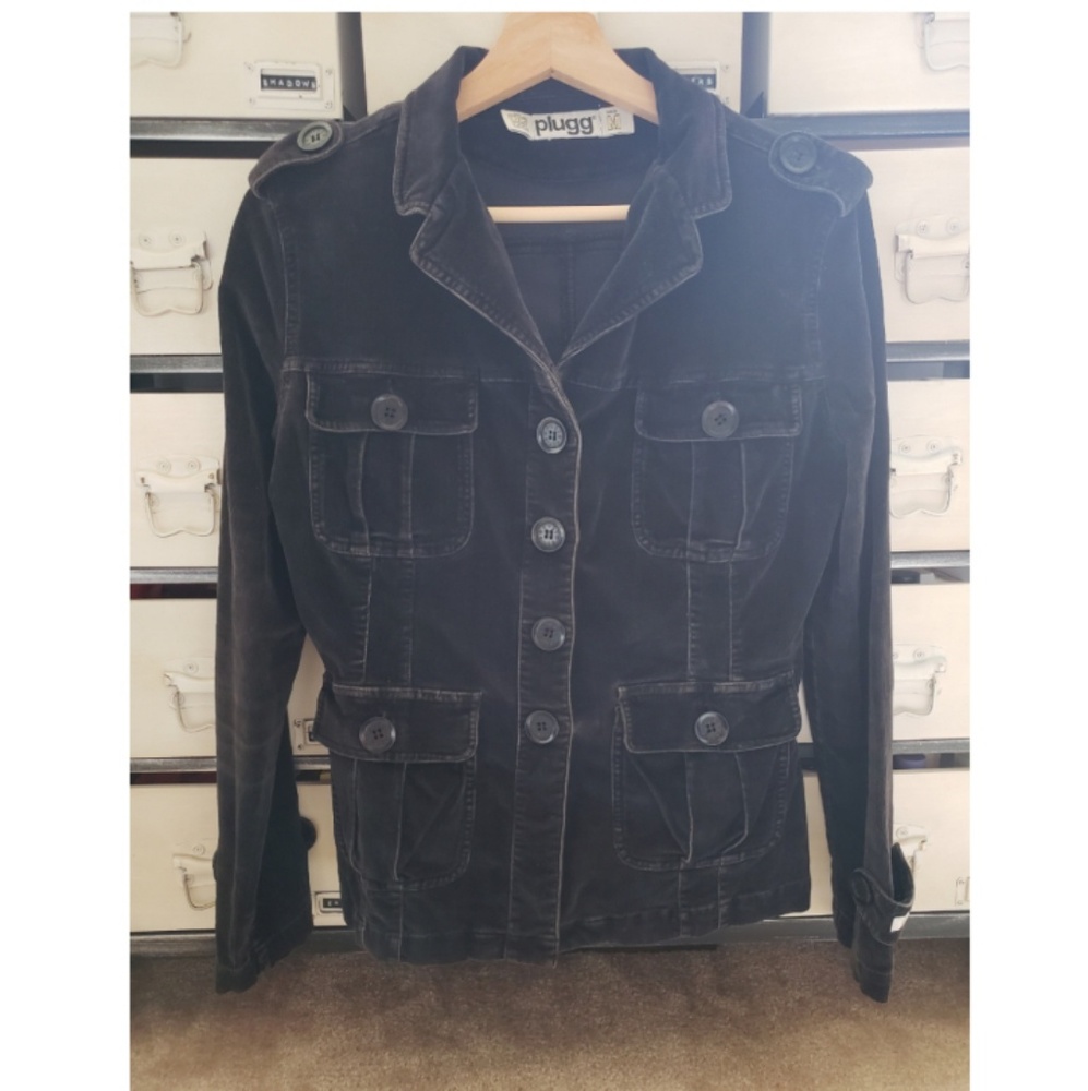 Plugg Corduroy Cargo Jacket